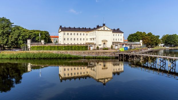 The Kalmar Prison, built in 1852, located in the very downtown of the city, remains one of the oldest Swedish prisons still in use.