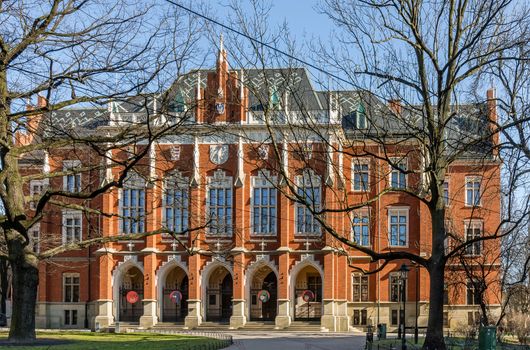 Collegium Novum - the main building of the Jagiellonian University, the oldest Polish academy and one of the oldest universities in the world, founded in 1364.