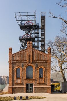 The former coal mine in Katowice.