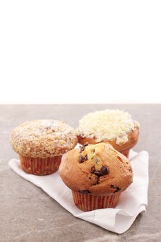 selection of fresh muffins