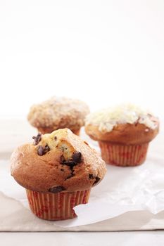 selection of fresh muffins