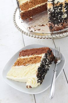 chocolate layered cake