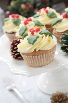 Christmas cup cakes