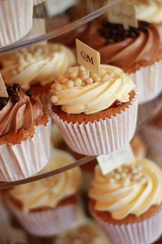 decorated cup cakes