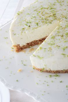 lime cheese cake