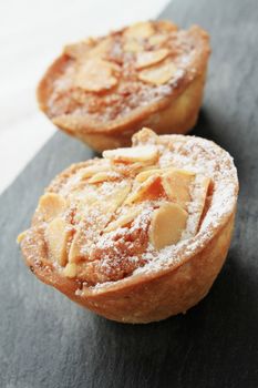 traditional bakewell tart pudding