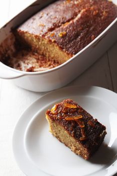 orange marmalade sponge cake