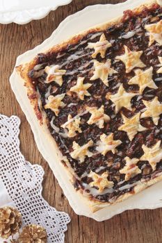 mincemeat Christmas slice