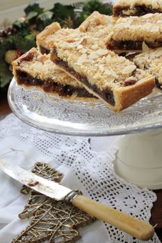 mincemeat Christmas slice