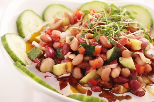 mixed bean salad