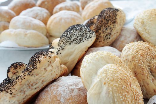 fresh bread selection