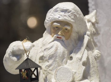 Santa Clause Winter Figurine.