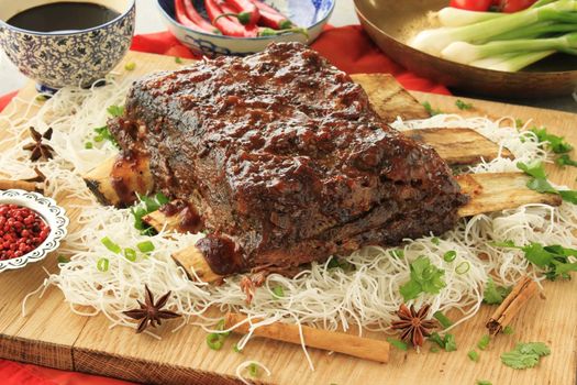 chinese roast beef rib