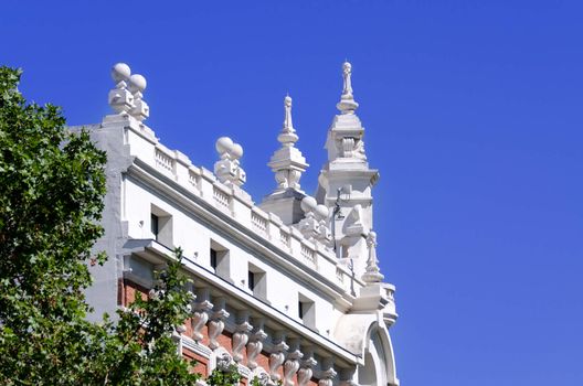 Spain architecture background