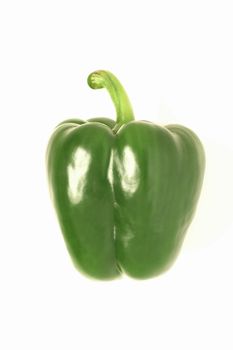 bell pepper isolated on white