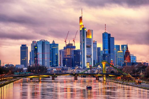 Skyline Frankfurt on Main, Germany