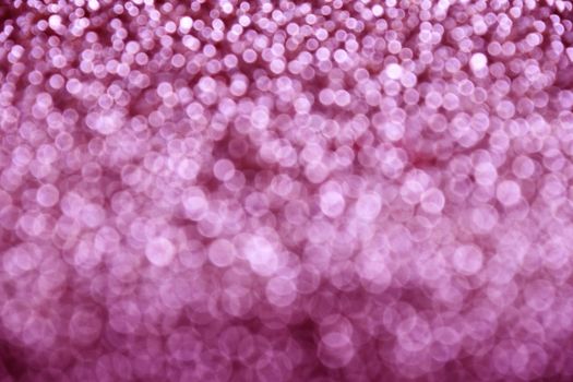 Purple glitter bright magic fairy warm light circles abstract blur effect background