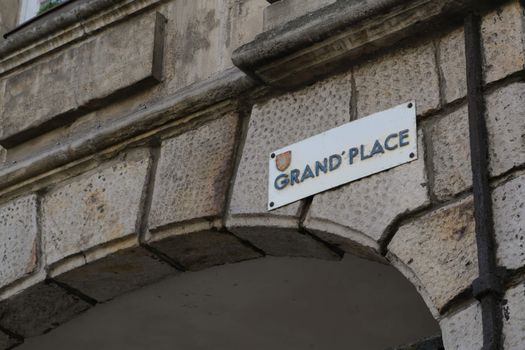 Old buildings around the Grand Place in the French Arras