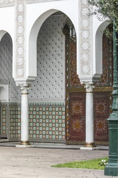 Esterno di una moschea in Casablanca