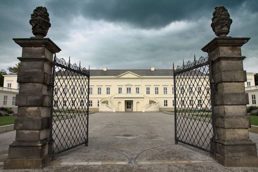 The Herrenhausen Gardens in Hanover, Germany