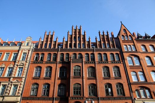 Buergerhaeuser am Hanns-Lilje-Platz in Hannover, Germany