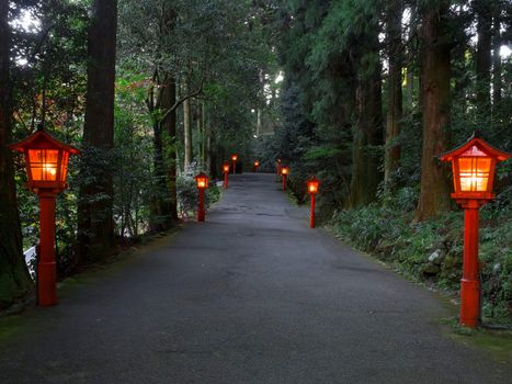 hakone japanese shinto shrine