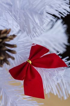 Christmas and New Year decoration. Selective focus. Creative background