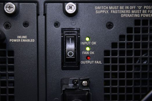 Power switch of server