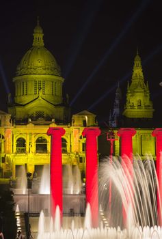 National Palace at La Merce Pyromusical