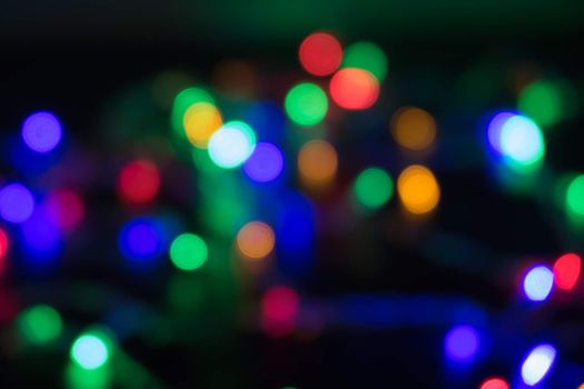 Abstract circular bokeh background, abstract colorful background