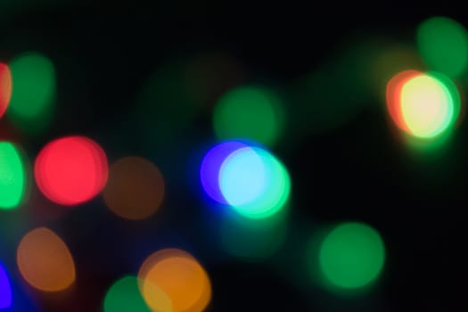 Abstract circular bokeh background, abstract colorful background