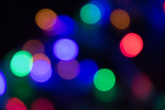 Abstract circular bokeh background, abstract colorful background