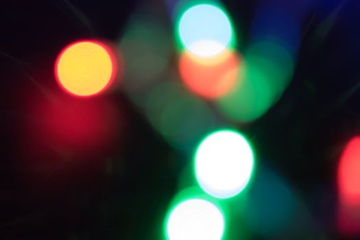 Abstract circular bokeh background, abstract colorful background