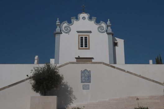 Front view of Santa Anna church