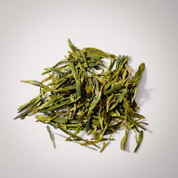 Tea Leaves, Leaf, Green Color, Dried Plant, White Background