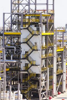 Industrial of refinery tower for making gasoline