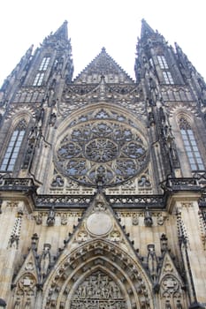 St. Vitus Cathedral in Prague ,Czech Republic