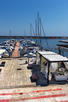 Constanta old town center yachts harbor - Tomis