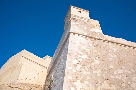 Detail of the castle of victoria, Rabat, Gozo, Malta
