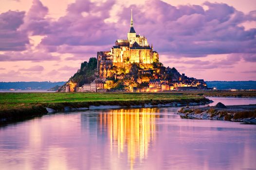 Mont Saint-Michel is one of France's most recognizable landmarks, listed on UNESCO list of World Heritage Sites.