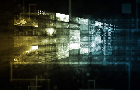 Creative Media and Digital Content Network as Art