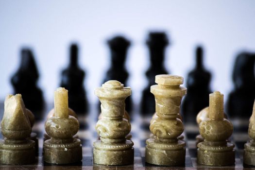 Chess is an strategy and intelligence board game originated in India that is played between two people on a chessboard