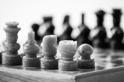 Chess is an strategy and intelligence board game originated in India that is played between two people on a chessboard