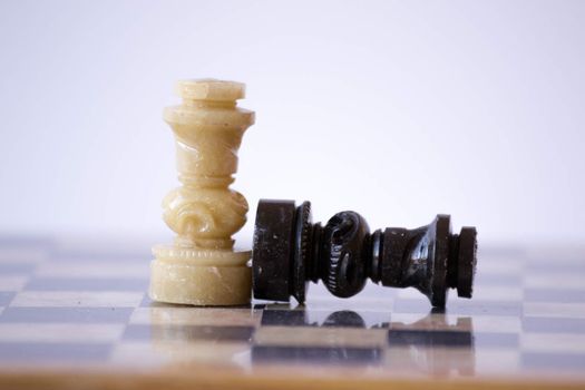 Chess is an strategy and intelligence board game originated in India that is played between two people on a chessboard