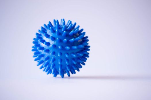 This spiky ball is to be rolled along your body to stimulate blood flow and muscle relaxation