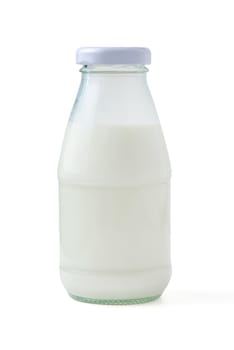 bottle milk with clipping path