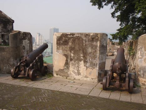 Monte fort in Macao