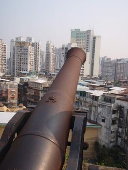 Monte fort in Macao