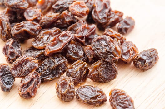 Organic Dry Raw Raisins on the Vine