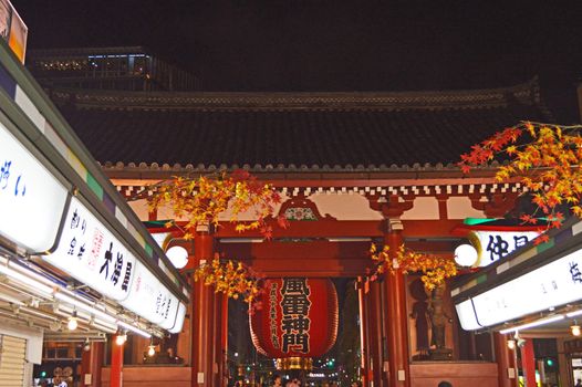 the image of asakusa shrine